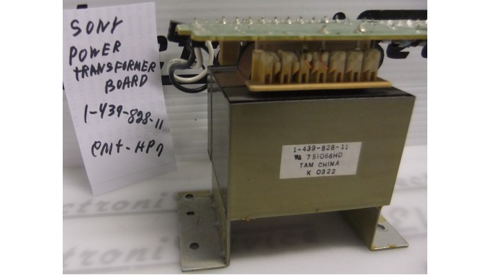 Sony 1-439-828-1 power transformer board